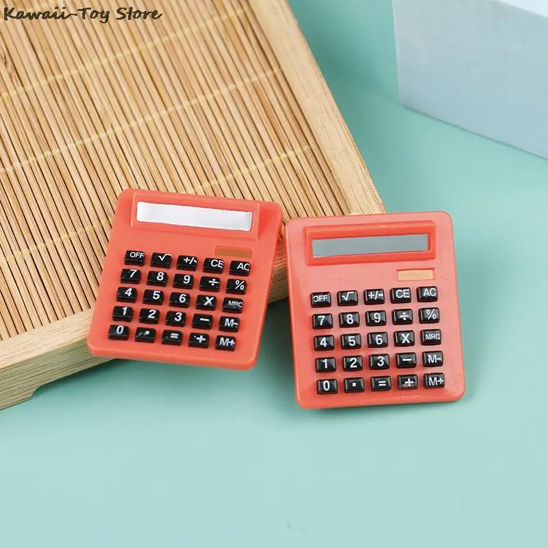 2pcs Red Color 1/12 Dollhouse Miniature Mini Calculator Model Furniture Toys Doll Learning Computing Accessories
2pcs Red Color 1/12 Dollhouse Miniature Mini Calculator Model Furniture Toys Doll Learning Computing Accessories