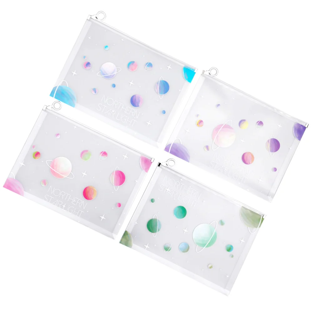 4pcs Zipper File Bags File Pocket Portable Waterproof File Pocket Transparent File Pockets File Holder for School Office (Colorf
4pcs Zipper File Bags File Pocket Portable Waterproof File Pocket Transparent File Pockets File Holder for School Office (Colorf
