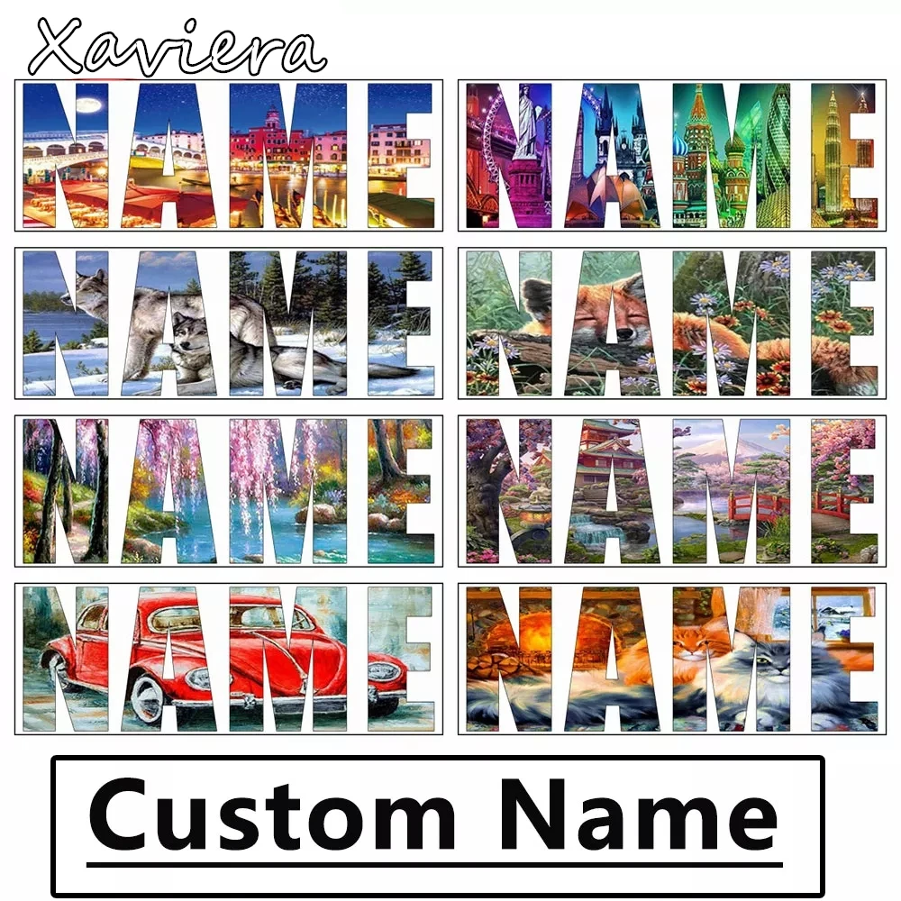 Custom Name Diamond Painting Diamond Embroidery with Your Photo Customize Cross Stitch Mosaic Rhinestone Picture Handmade Crafts 
Custom Name Diamond Painting Diamond Embroidery with Your Photo Customize Cross Stitch Mosaic Rhinestone Picture Handmade Crafts