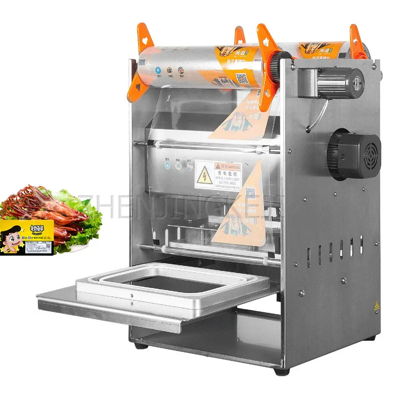 Automatic Sealing Machine Takeaway Packing Box Seal Mouth Machine Zhou Heiya Seal Tool One Time Lock Fresh Box Bale Equipment
Automatic Sealing Machine Takeaway Packing Box Seal Mouth Machine Zhou Heiya Seal Tool One Time Lock Fresh Box Bale Equipment