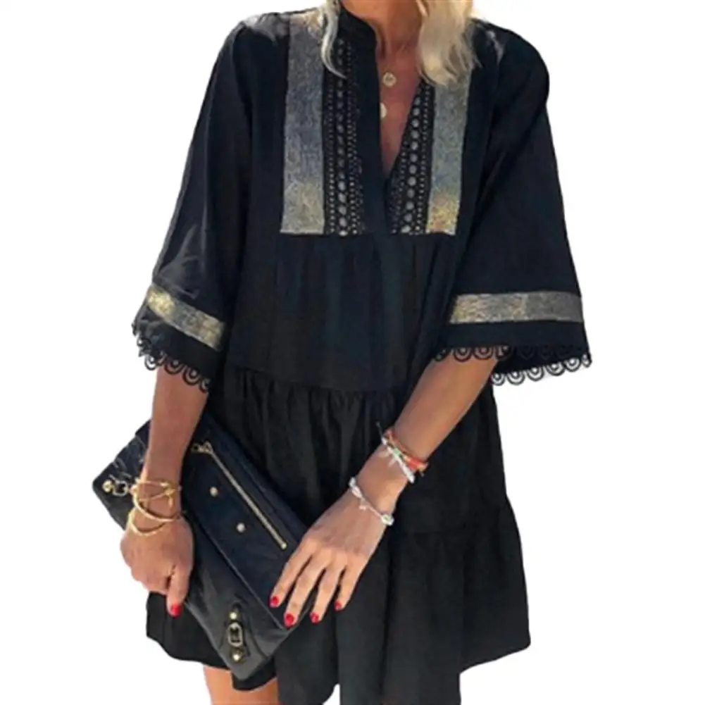 Bohemia Summer Dresses for Women 2021 Vintage V Neck Tassel Half Sleeve Printed Loose Casual Dress Party Vestidos
Bohemia Summer Dresses for Women 2021 Vintage V Neck Tassel Half Sleeve Printed Loose Casual Dress Party Vestidos