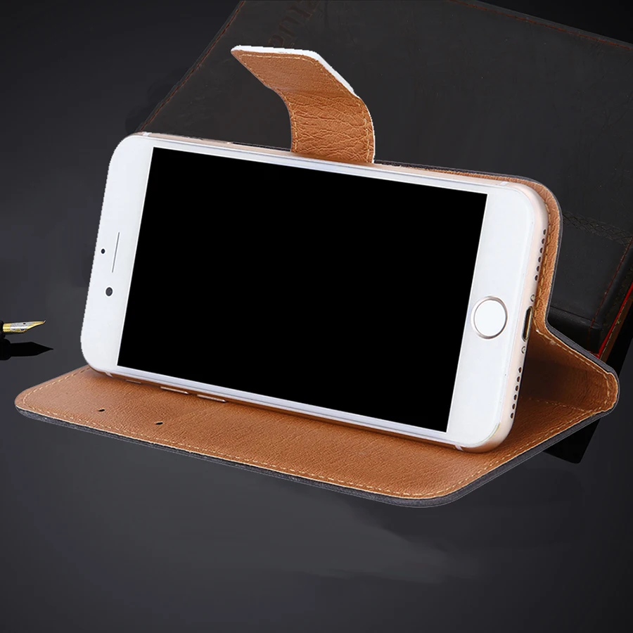 AiLiShi Leather Case For Ulefone Armor 5S MTC Smart Line Vivo Y11 DEXP Senior Cubot P30 X20 pro Flip Cover Skin Bag Card Slots | Мобильные
