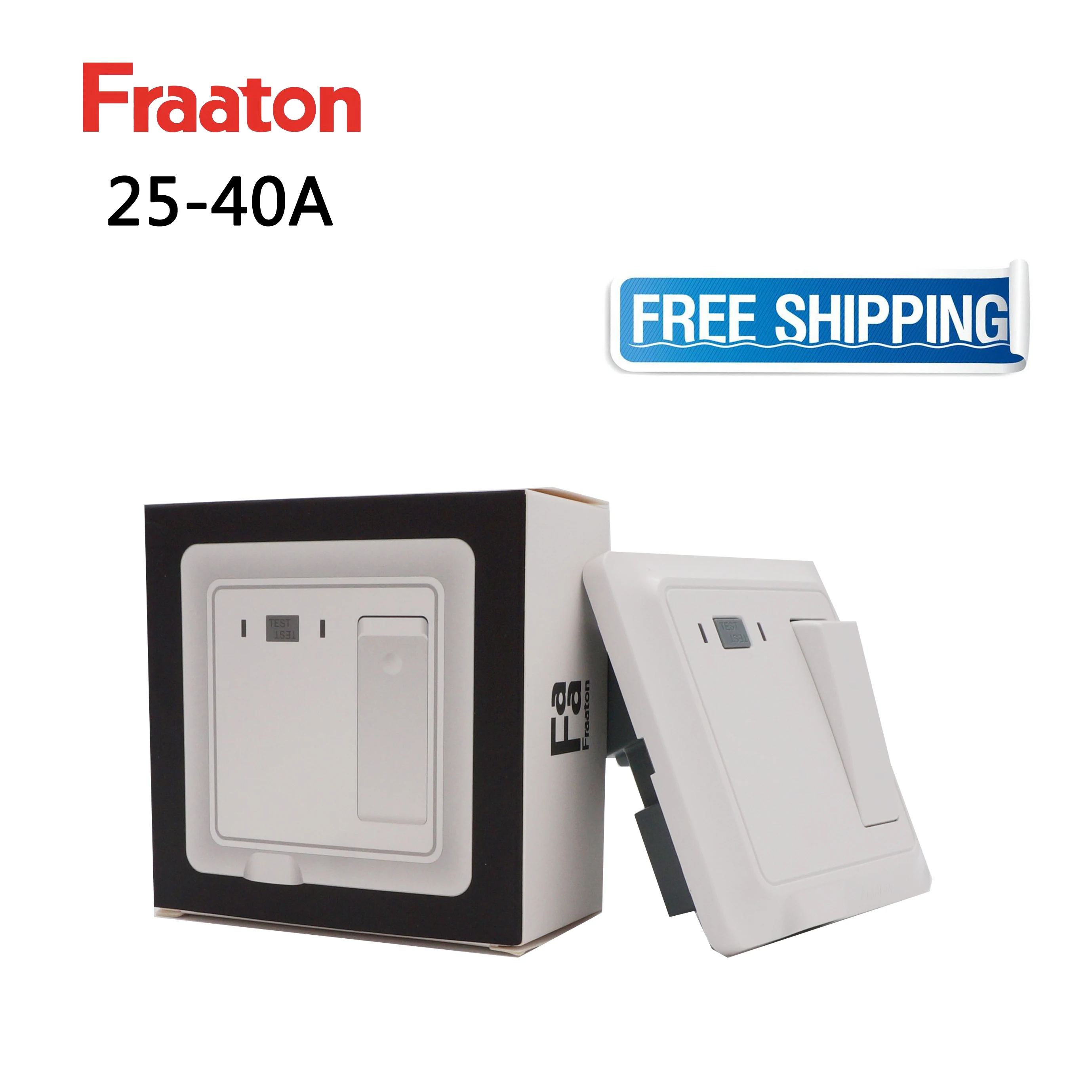 Fraaton 32A/40A 50/60Hz протектор утечки настенный переключатель злектрические