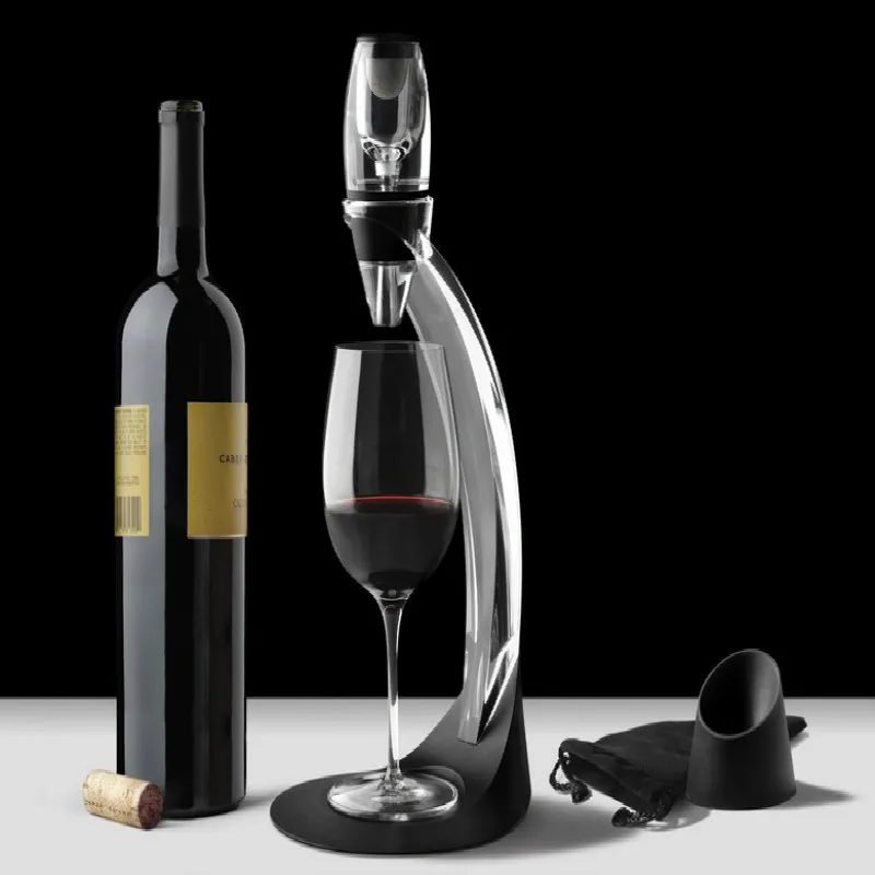 Red Wine Decanter Pourer With Filter Stand Holder Vodka Quick Air Aerator For Home Dining Bar Essential Set
Red Wine Decanter Pourer With Filter Stand Holder Vodka Quick Air Aerator For Home Dining Bar Essential Set