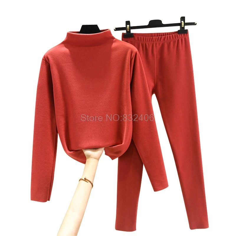 Women Warm Clothes Long Jhons Thermal Underwear High Neck Thermo Tops Winter Buttoms
Women Warm Clothes Long Jhons Thermal Underwear High Neck Thermo Tops Winter Buttoms