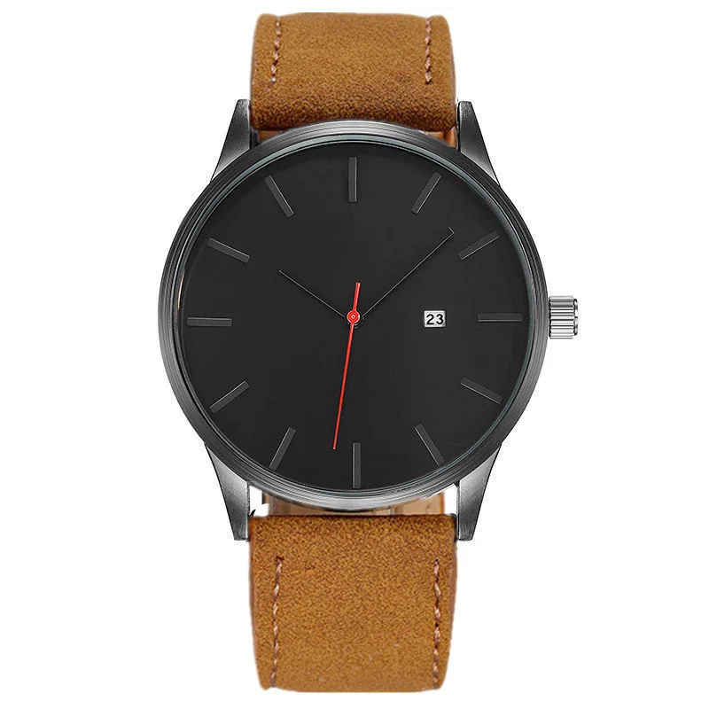 European and American fashion big dial 2021 sports men watch belt single calendar quartz watches leisure men's watch
European and American fashion big dial 2021 sports men watch belt single calendar quartz watches leisure men's watch