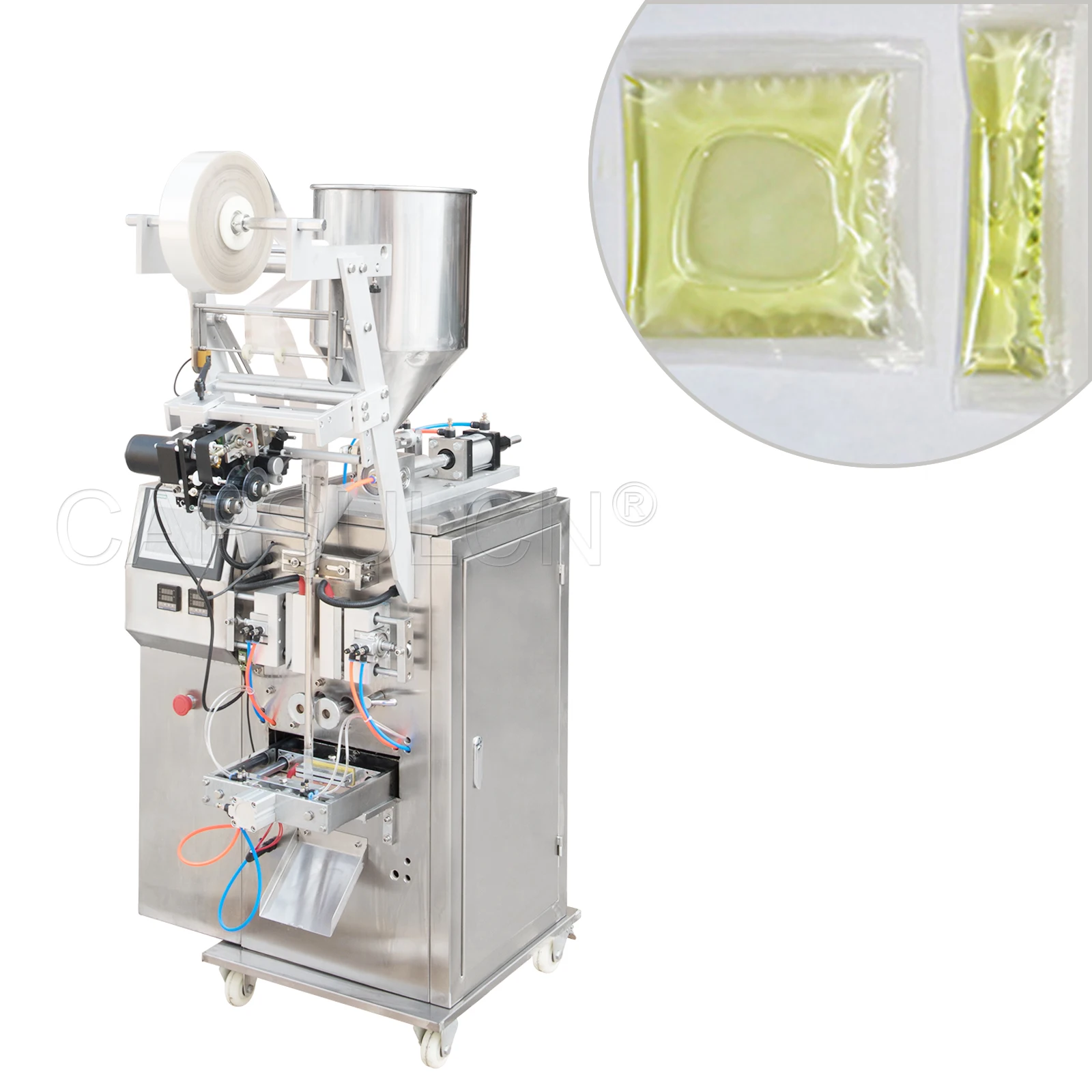 PakCN-80Y Automatic packaging machine Various liquid&Cream &Powder&Granule Packing Machine Honey, Sauce, Shampoo, Cream, Powder
PakCN-80Y Automatic packaging machine Various liquid&Cream &Powder&Granule Packing Machine Honey, Sauce, Shampoo, Cream, Powder