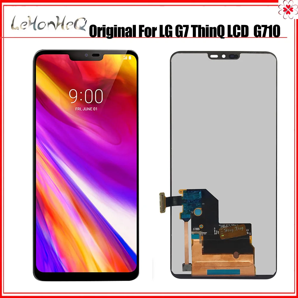 Test Original LCD Display For LG G7 ThinQ G710 G710EM G710PM G710VMP LCD Display Touch Screen Digitizer Assembly With Frame 
Test Original LCD Display For LG G7 ThinQ G710 G710EM G710PM G710VMP LCD Display Touch Screen Digitizer Assembly With Frame