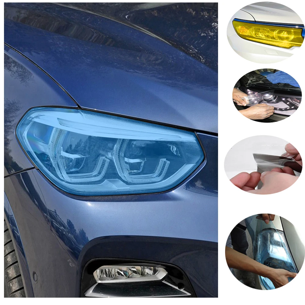 Lightweight 40*120 headlight taillight fog light film yellow car stickers and decals accessories modeling suitable for any car
Lightweight 40*120 headlight taillight fog light film yellow car stickers and decals accessories modeling suitable for any car