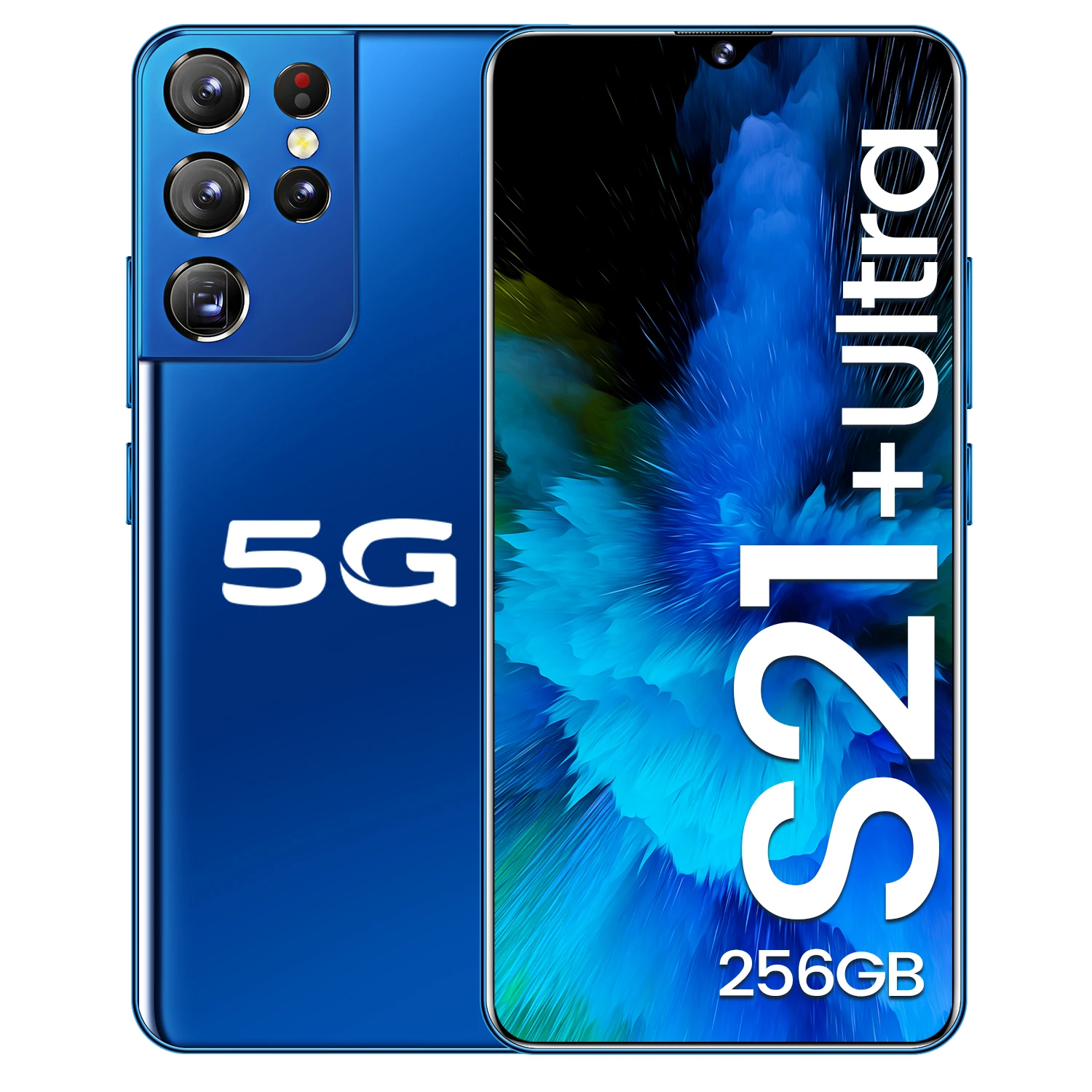 2021 Newest Global Version S21+ultra 6.7 Inch Smartphone 8+256GB 16+32MP 6800mAh Dual SIM+Micro SD HD Face ID Cell Phones 5G LTE
2021 Newest Global Version S21+ultra 6.7 Inch Smartphone 8+256GB 16+32MP 6800mAh Dual SIM+Micro SD HD Face ID Cell Phones 5G LTE