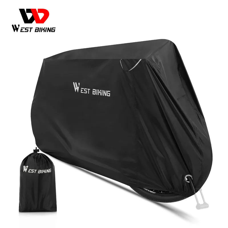 WEST BIKING Waterproof Bicycle Cover Portable Dust Sunshine Rain Cover Outdoor Scooter Motorcycle MTB Road Bike Protector Gear 
WEST BIKING Waterproof Bicycle Cover Portable Dust Sunshine Rain Cover Outdoor Scooter Motorcycle MTB Road Bike Protector Gear