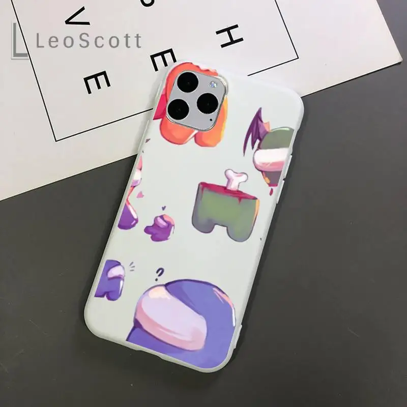 Cute cartoon Among Us game Phone Case Candy Color for iPhone 11 12 mini pro XS MAX 8 7 6 6S Plus X 5S SE 2020 XR
Cute cartoon Among Us game Phone Case Candy Color for iPhone 11 12 mini pro XS MAX 8 7 6 6S Plus X 5S SE 2020 XR