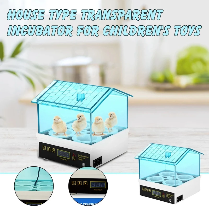 Digital Temperature Small Brooder Hatchery Egg Incubator Hatcher for Chicken Duck Bird Pigeon
Digital Temperature Small Brooder Hatchery Egg Incubator Hatcher for Chicken Duck Bird Pigeon