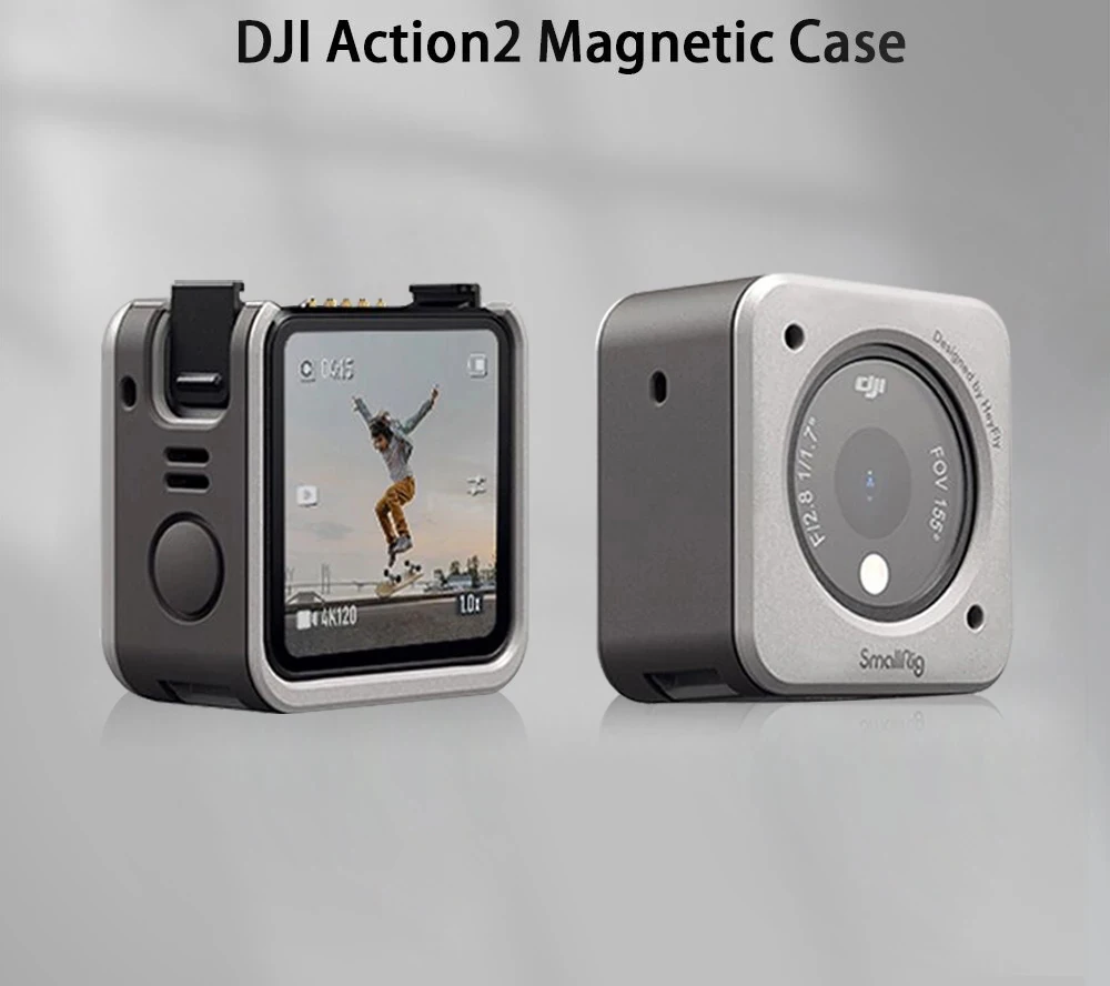 DJI Action 2 Action Camera Case Protect Mini Convenient Dual-Screen Magnetic for DJI Action 2 Action Camera Mount Accessories
DJI Action 2 Action Camera Case Protect Mini Convenient Dual-Screen Magnetic for DJI Action 2 Action Camera Mount Accessories