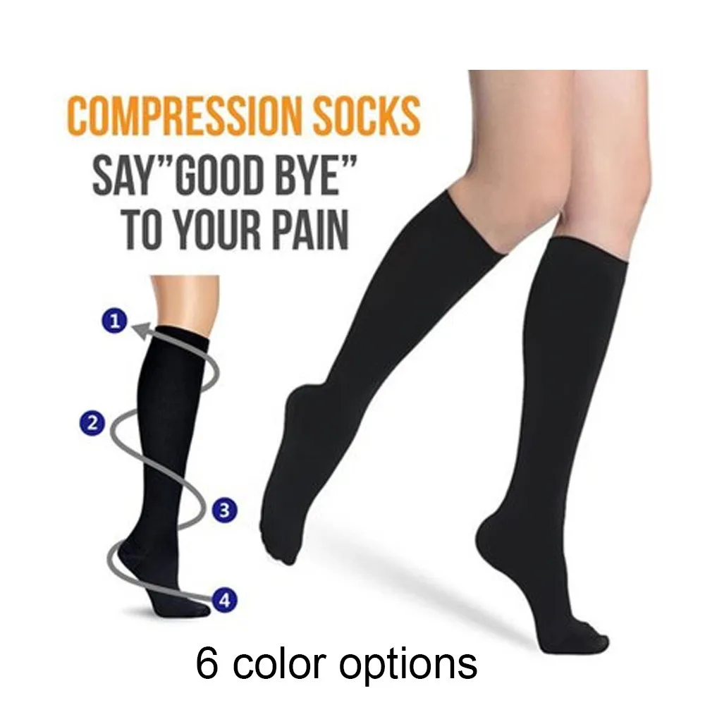 Antifatigue Unisex Compression Socks Flight Travel Anti-fatigue Knee High Stockings Anti Fatigue Magic Sock High Compression
Antifatigue Unisex Compression Socks Flight Travel Anti-fatigue Knee High Stockings Anti Fatigue Magic Sock High Compression