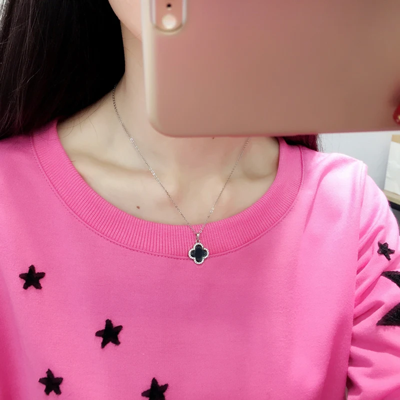 Hoodie Womens 2021 Autumn Korean Embroidered Stars Fashion Women Sweatshirt Plus Size O-Neck Blouse Long Sleeve Pullover Clothes
Hoodie Womens 2021 Autumn Korean Embroidered Stars Fashion Women Sweatshirt Plus Size O-Neck Blouse Long Sleeve Pullover Clothes