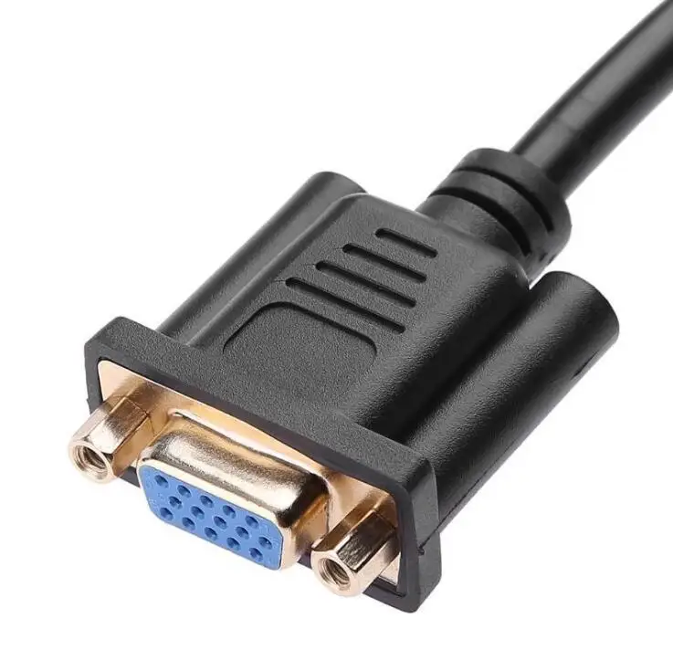 DVI 24 + 5 Male vers VGA Femelle M/F|Компьютерные кабели и разъемы| |