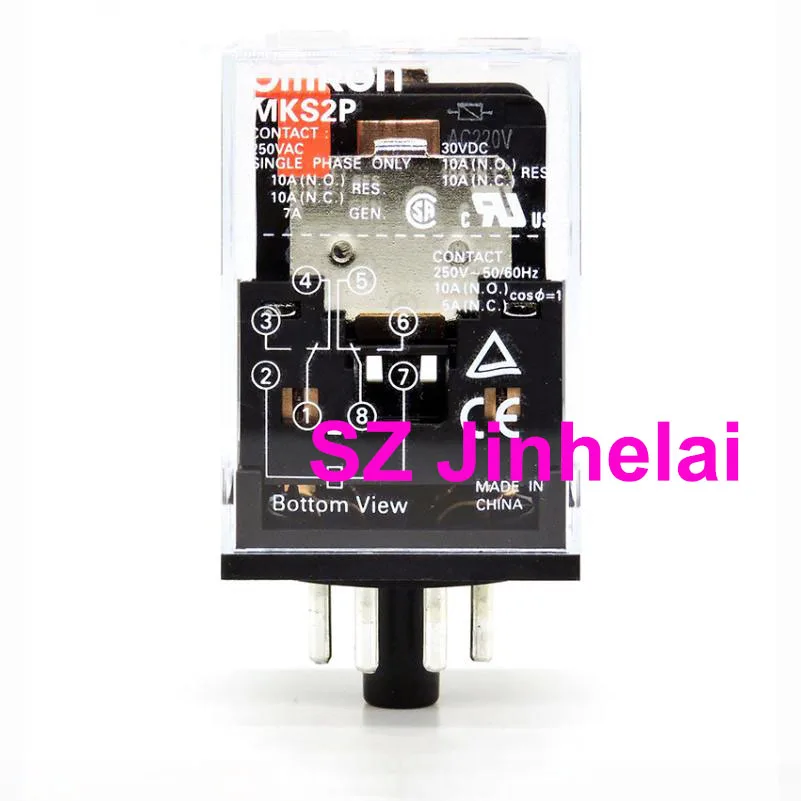 MKS2P AC220V Authentic original OMRON Intermediate relay (alternative MK2P-I) 220VAC
MKS2P AC220V Authentic original OMRON Intermediate relay (alternative MK2P-I) 220VAC