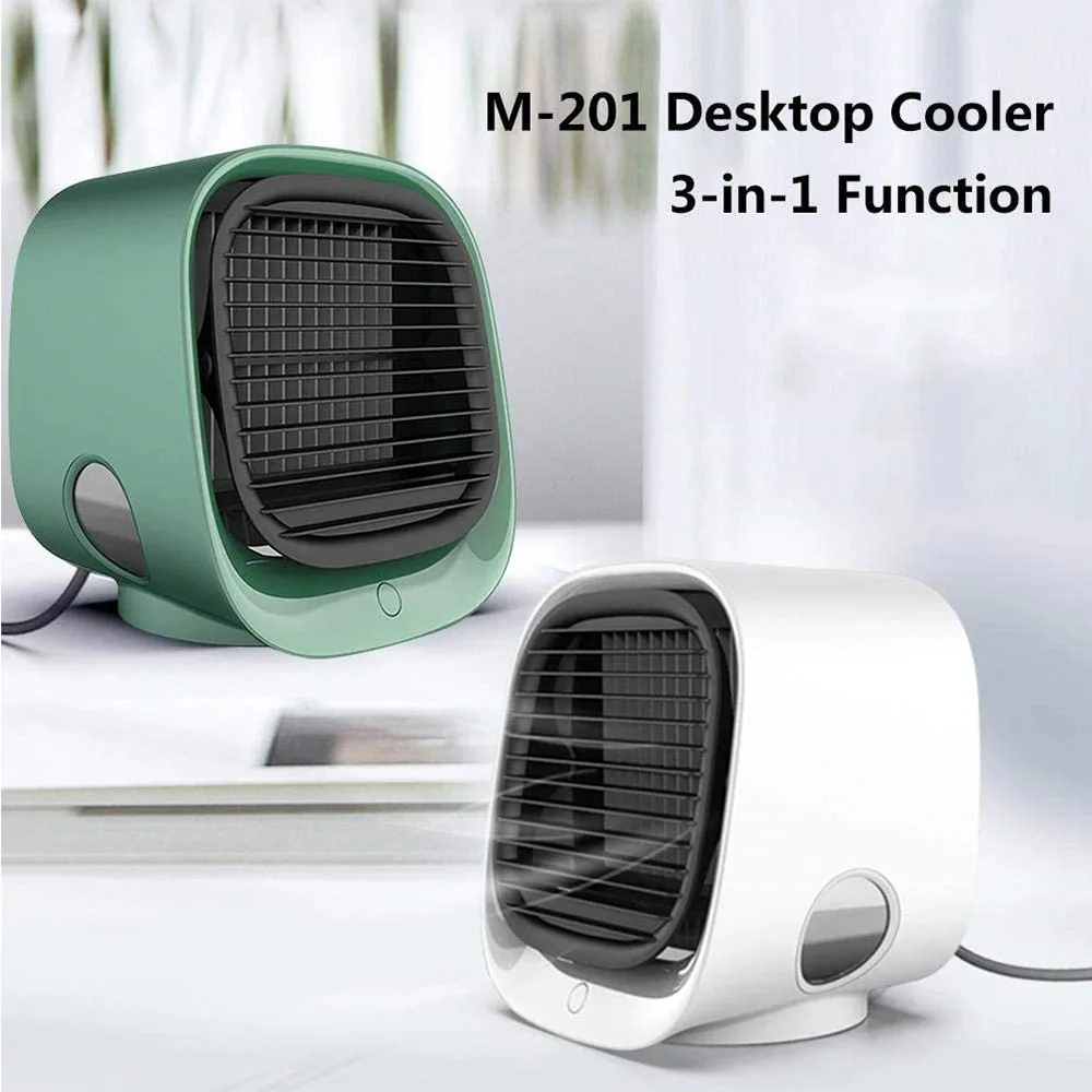New Portable Mini Air Cooler, Personal Space Air Conditioner- 3 in1 Mini USB Air Conditioner Fan, Purifier, Humidifier, Fan3
New Portable Mini Air Cooler, Personal Space Air Conditioner- 3 in1 Mini USB Air Conditioner Fan, Purifier, Humidifier, Fan3