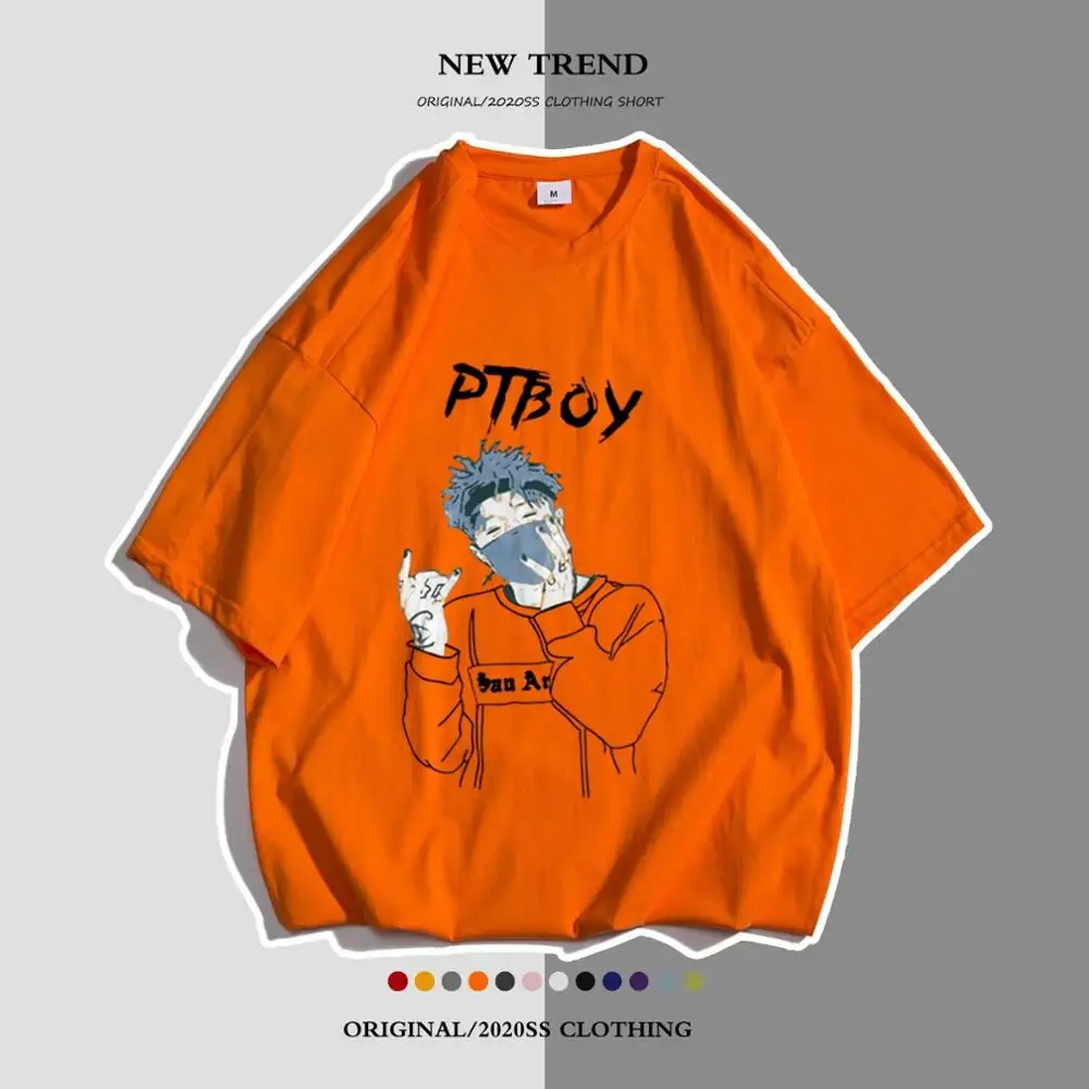 New Cotton T Shirt Rap Men Summer Hip Hop Tops Loose short sleeved Fashion boy tshirts round neck Tee man 
New Cotton T Shirt Rap Men Summer Hip Hop Tops Loose short sleeved Fashion boy tshirts round neck Tee man