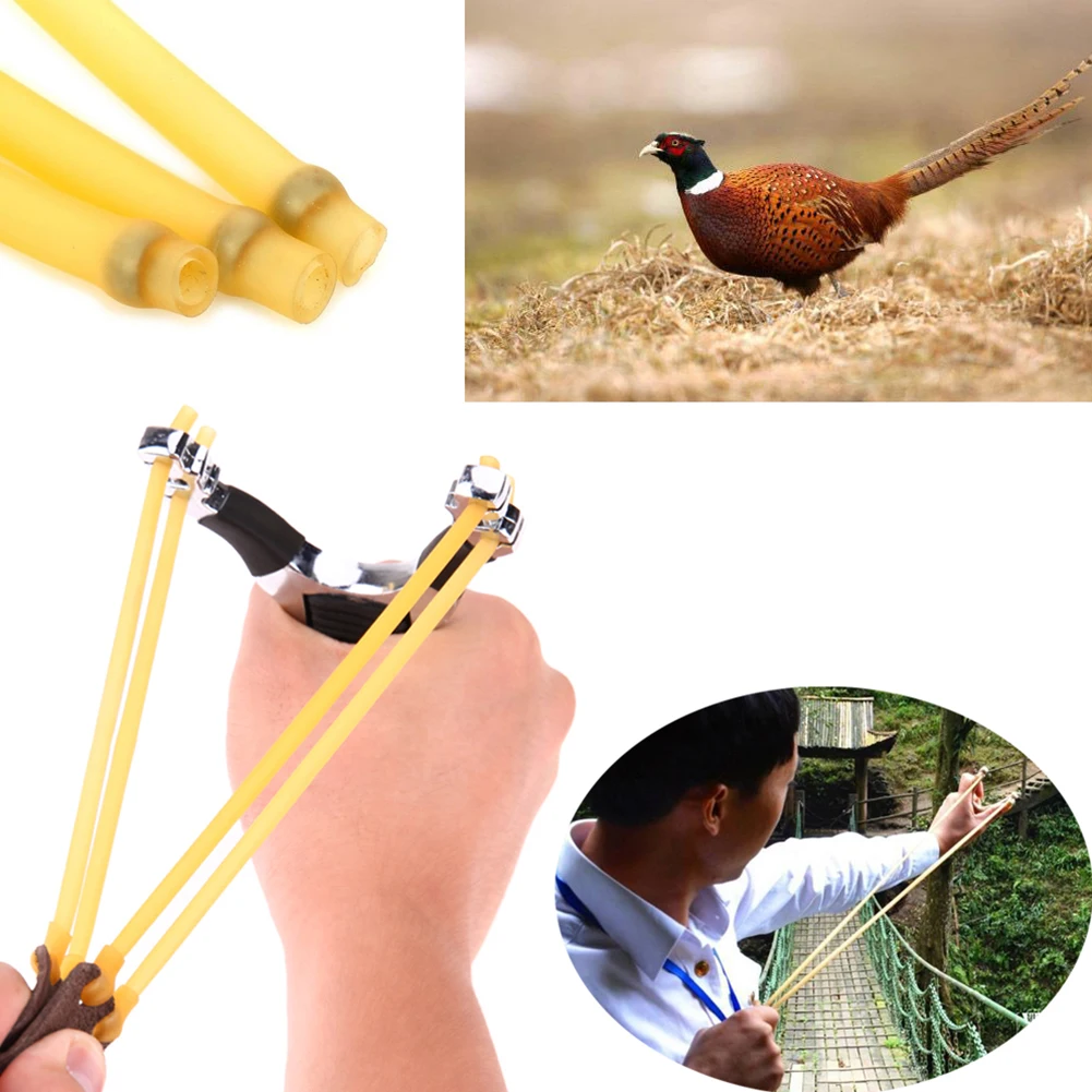 6pcs/Lot Durable Elastic Slingshot Rubber Bands Catapult Replacement Band Strips Outdoor Hunting Equipment Camping Accessories
6pcs/Lot Durable Elastic Slingshot Rubber Bands Catapult Replacement Band Strips Outdoor Hunting Equipment Camping Accessories