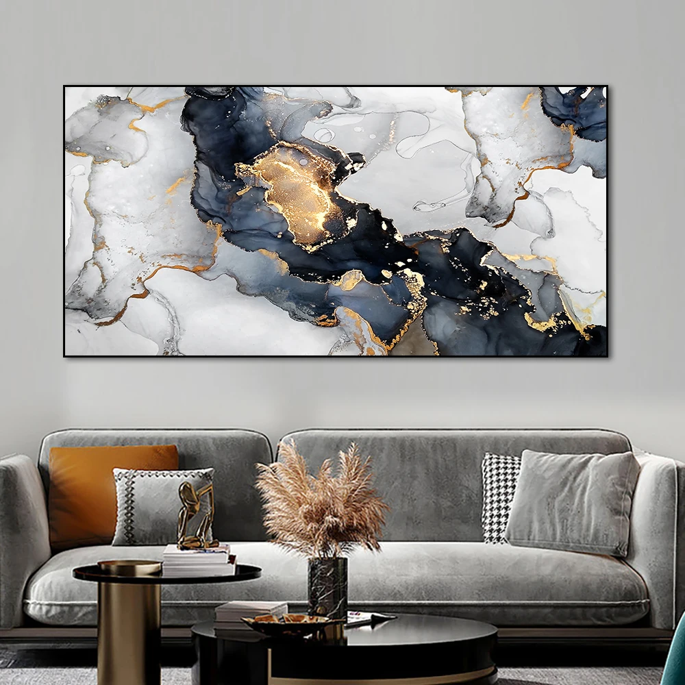 Abstract Blue Lake White Waves With Gold Canvas Painting Modern Nordic Landscape Posters And Prints Wall Art For Home Decor
Abstract Blue Lake White Waves With Gold Canvas Painting Modern Nordic Landscape Posters And Prints Wall Art For Home Decor