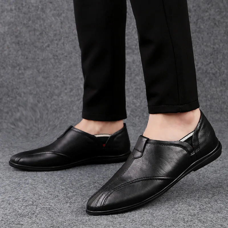 Men Shoes Genuine leather Comfortable Men Casual Shoes Footwear Chaussures Flats For Men Slip On Lazy Shoes Zapatos Hombre
Men Shoes Genuine leather Comfortable Men Casual Shoes Footwear Chaussures Flats For Men Slip On Lazy Shoes Zapatos Hombre
