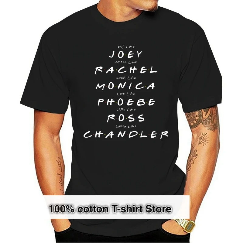 Friends Tv Show Quotes Sitcom T-Shirt Casual Closes Tee Joey Rachel Monica Shirt Harajuku Tee Shirt
Friends Tv Show Quotes Sitcom T-Shirt Casual Closes Tee Joey Rachel Monica Shirt Harajuku Tee Shirt