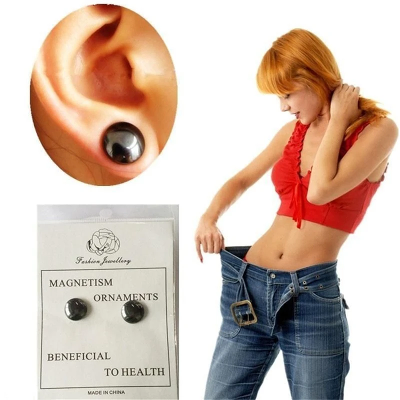 Magnet Ear Clip Ear Clip Acupuncture Massage Acupuncture Ear Nail Health Magnetic Slimming Earrings 1Pair
Magnet Ear Clip Ear Clip Acupuncture Massage Acupuncture Ear Nail Health Magnetic Slimming Earrings 1Pair