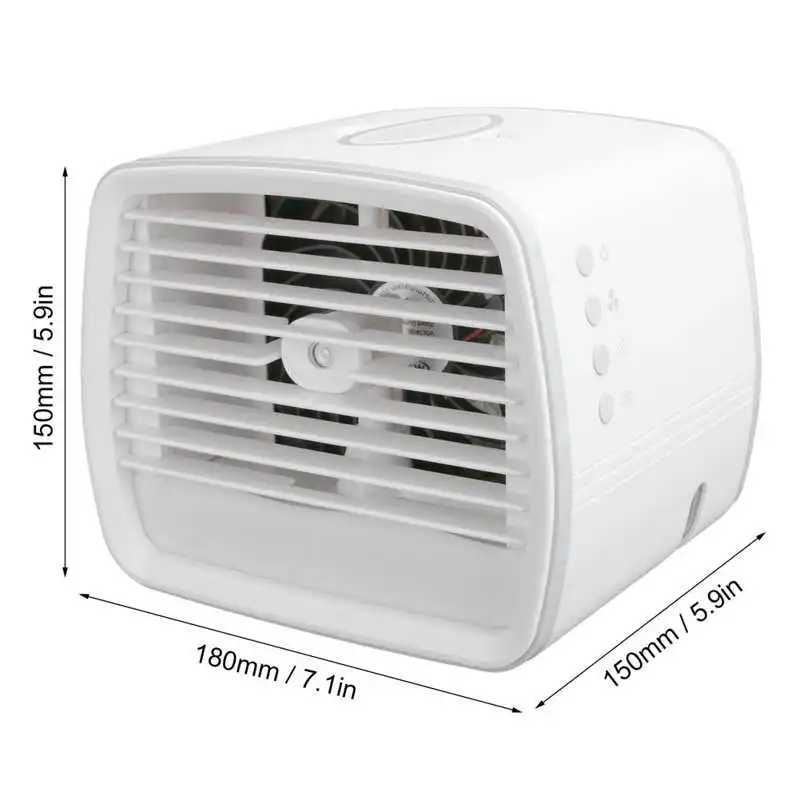 Air Cooler 480ml Water Cooled Air Cooler Humidifier Portable USB Powered Air Cooler with Night Light Wall Fan
Air Cooler 480ml Water Cooled Air Cooler Humidifier Portable USB Powered Air Cooler with Night Light Wall Fan