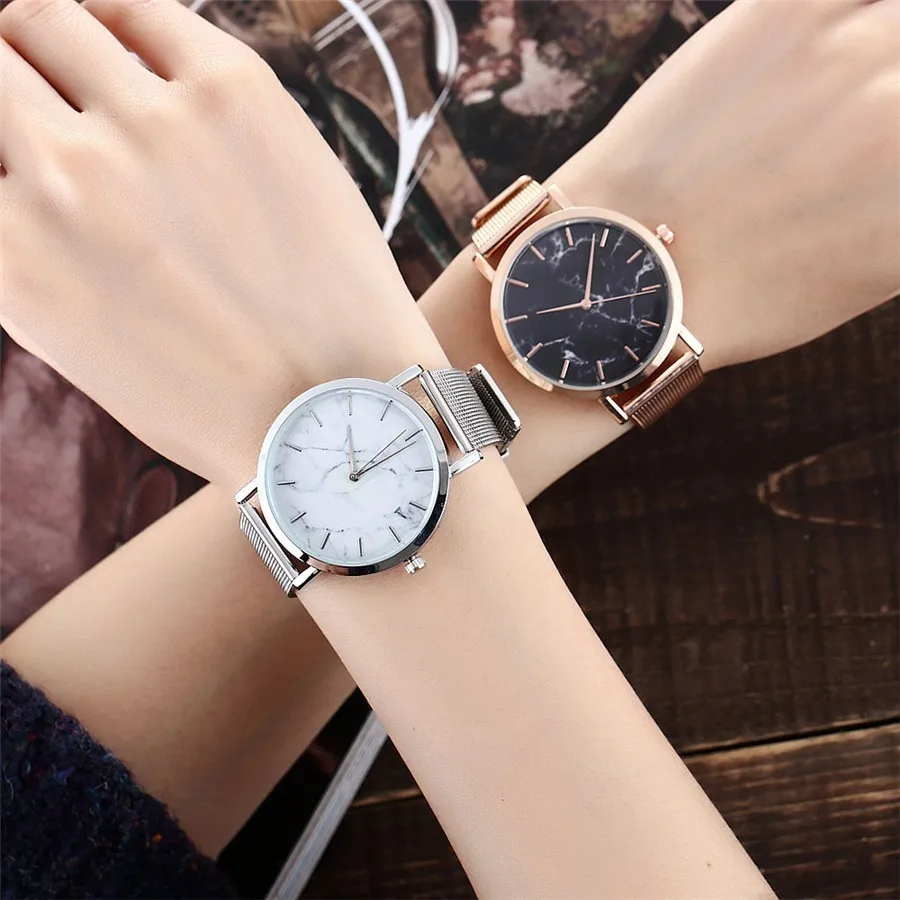 Vansvar Brand Fashion Classic Mesh Band Marble Dial Wrist Watch Casual Unisex Quartz Watches Gift Relogio Feminino
Vansvar Brand Fashion Classic Mesh Band Marble Dial Wrist Watch Casual Unisex Quartz Watches Gift Relogio Feminino