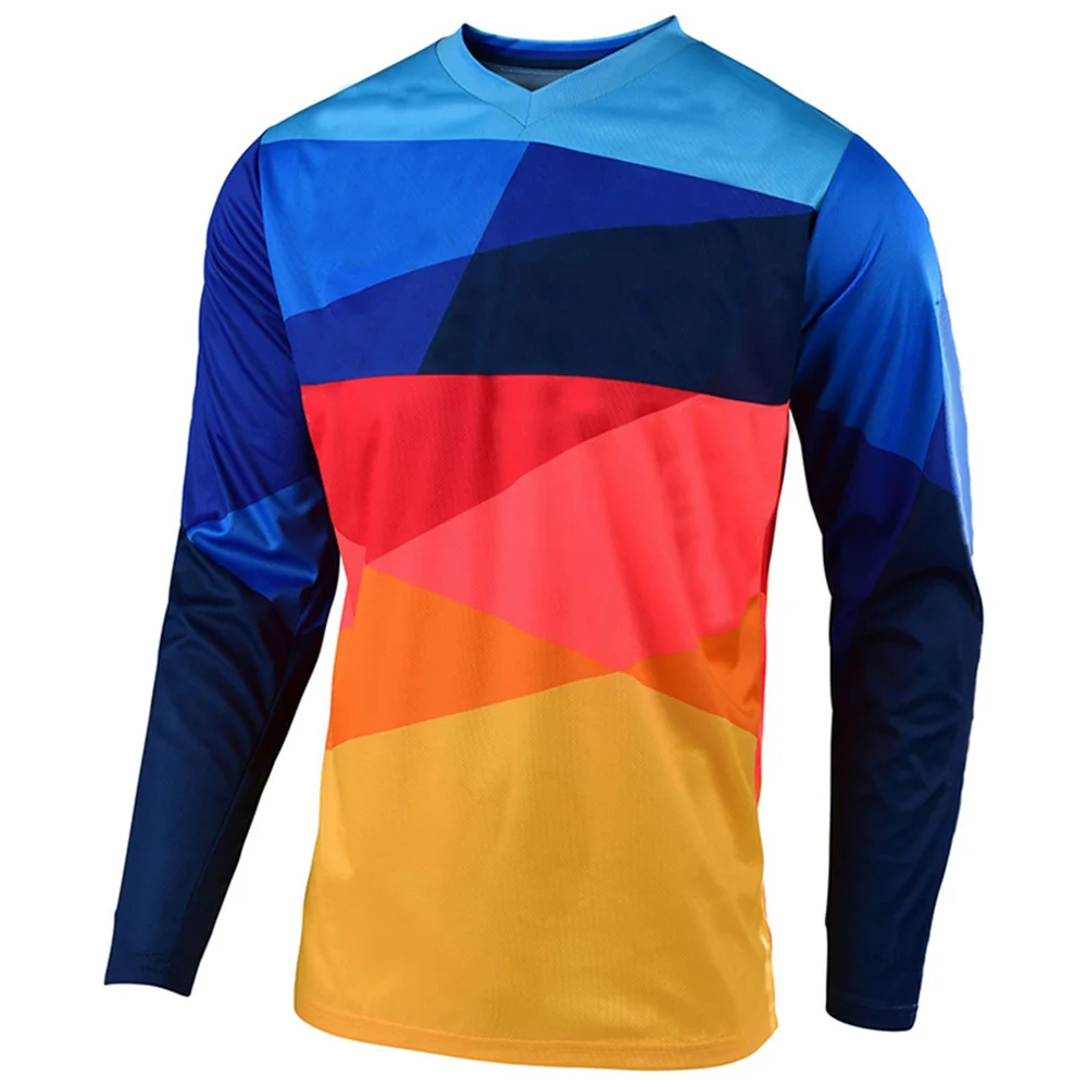 Outdoor 6 styles Motocross Cycling Jersey Long Shirt Bike Downhill For Wear Race Breathable Road Mountain motorcycle Bicycle Top
Outdoor 6 styles Motocross Cycling Jersey Long Shirt Bike Downhill For Wear Race Breathable Road Mountain motorcycle Bicycle Top