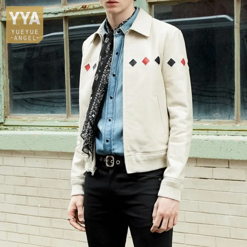 High Quality Brand Mens Jacket Cowhide Genuine Leather Coat Fashion Argyle Loose Lapel Long Sleeve Outerwear Black Bomber Jacket
High Quality Brand Mens Jacket Cowhide Genuine Leather Coat Fashion Argyle Loose Lapel Long Sleeve Outerwear Black Bomber Jacket