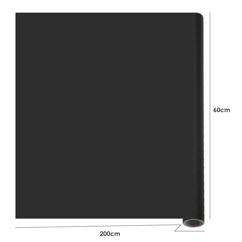 Self-Adhesive Blackboard 200*60CM Chalkboard Wall Sticker Waterproof Removable Reusable Black Board Poster with 5 Color Chalk
Self-Adhesive Blackboard 200*60CM Chalkboard Wall Sticker Waterproof Removable Reusable Black Board Poster with 5 Color Chalk