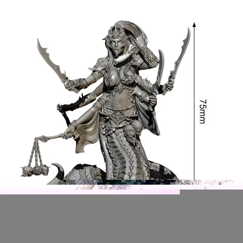 7.5cm Resin Figure Unpainted Model Kit Figure Collect Beauty Snake Unpainted Medusa Warrior TD-2277 Unassambled O1R8
7.5cm Resin Figure Unpainted Model Kit Figure Collect Beauty Snake Unpainted Medusa Warrior TD-2277 Unassambled O1R8