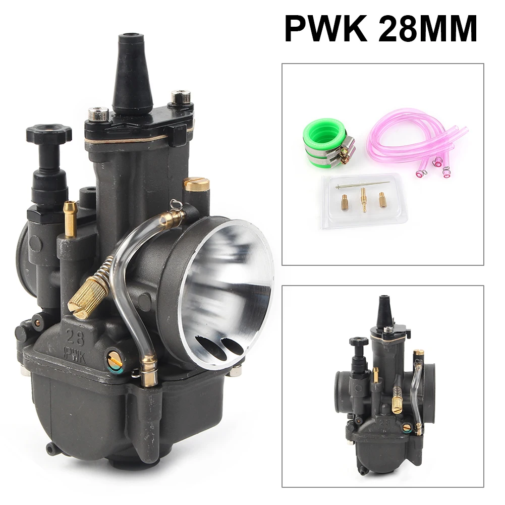 Универсальный плоский мотоциклетный карбюратор PWK 28 мм, Карбюратор Carb с Power Jet Black CNC, алюминий
Универсальный плоский мотоциклетный карбюратор PWK 28 мм, Карбюратор Carb с Power Jet Black CNC, алюминий