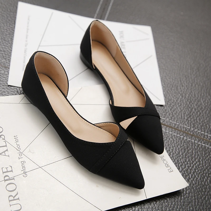 Fashion Casual Flat Shoes Woman New Summer Breathable Comfortable Soft-soled Shoes Pointed Toe Shallow Flat Women Shoes
Fashion Casual Flat Shoes Woman New Summer Breathable Comfortable Soft-soled Shoes Pointed Toe Shallow Flat Women Shoes