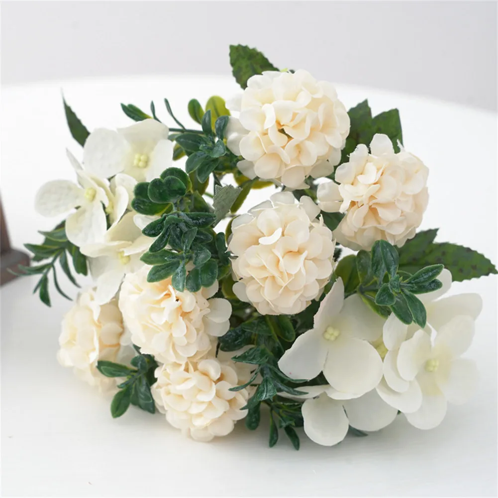 1 Bunch Retro Silk Hydrangea Flower Artificial Flower Fake Green Plants Wedding Bridal Bouquets Photography Props Decorative
1 Bunch Retro Silk Hydrangea Flower Artificial Flower Fake Green Plants Wedding Bridal Bouquets Photography Props Decorative