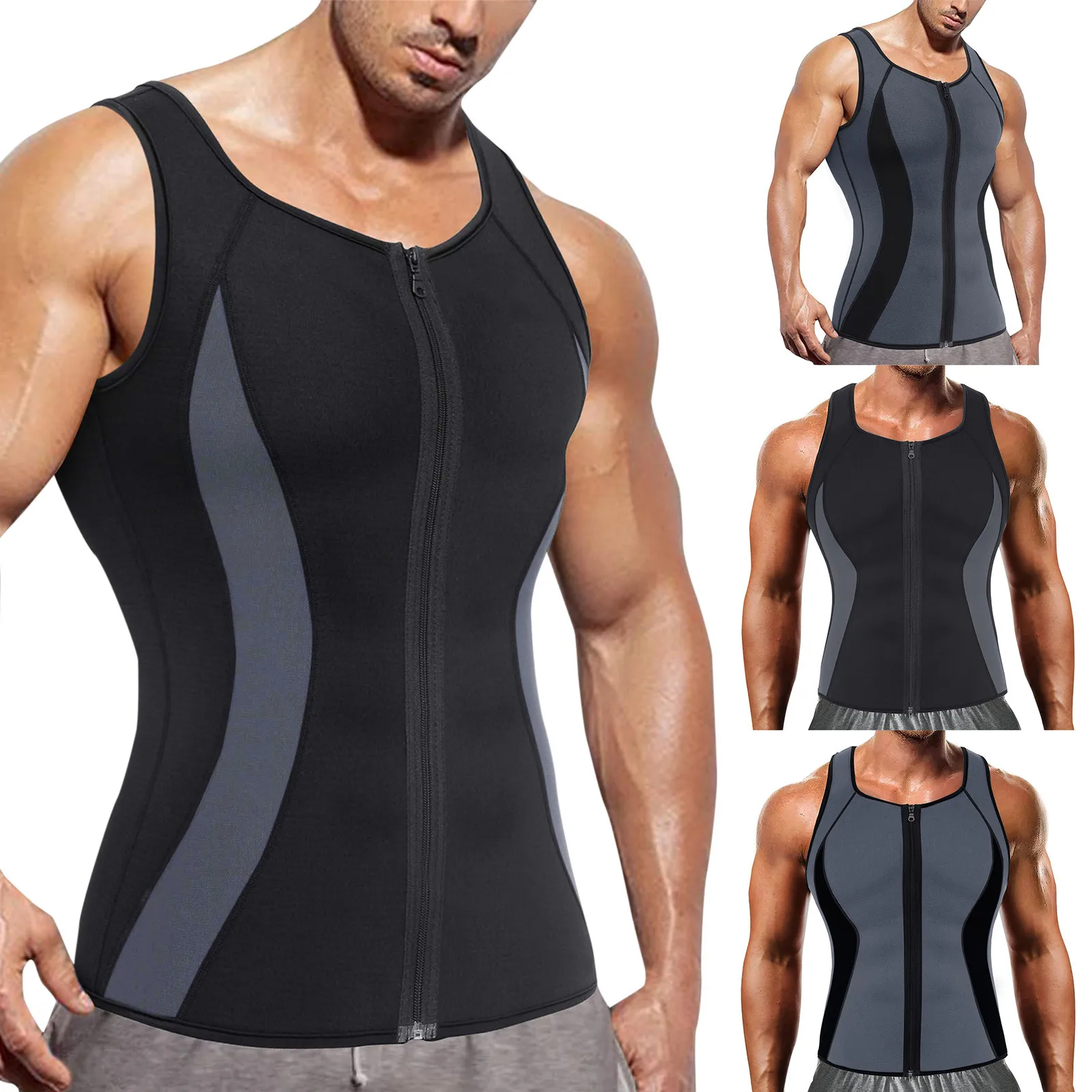 Новинка, мужской утягивающий жилет, популярная рубашка, костюм для фитнеса, потери веса, сауны, тренировочная одежда для талии, Неопреновая ...
Новинка, мужской утягивающий жилет, популярная рубашка, костюм для фитнеса, потери веса, сауны, тренировочная одежда для талии, Неопреновая ...