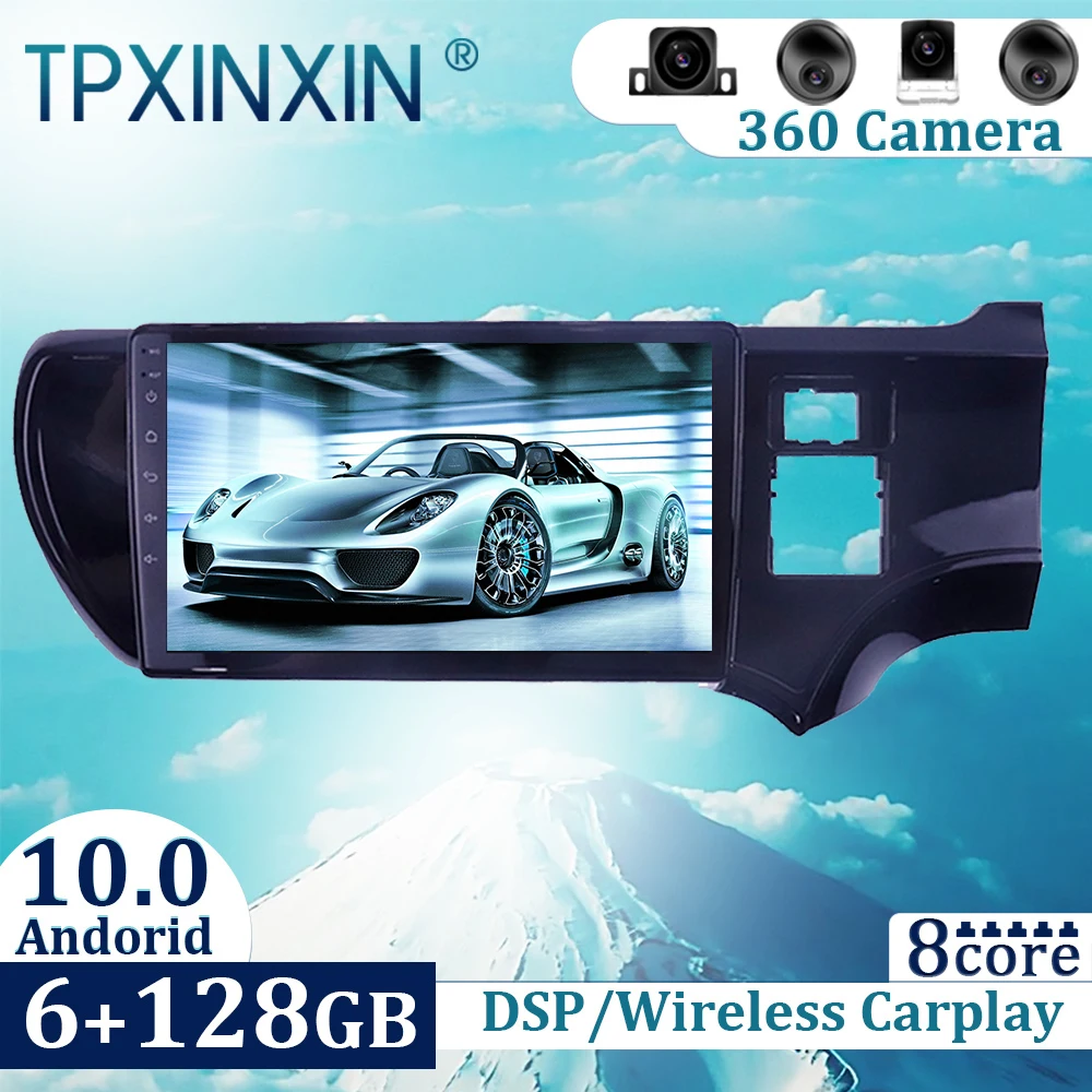 6+128GB For Toyota Aqua RHD 2011-2017 Android 10 Carplay Radio Player Car GPS Navigation Head Unit Car Radio with Screen
6+128GB For Toyota Aqua RHD 2011-2017 Android 10 Carplay Radio Player Car GPS Navigation Head Unit Car Radio with Screen
