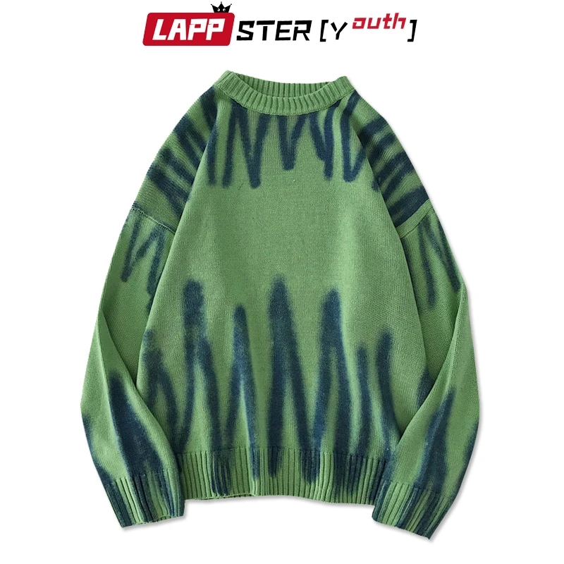 Мужской Свитер оверсайз LAPPSTER, Модный трикотажный пуловер в Корейском стиле, модель 2023 года
Мужской Свитер оверсайз LAPPSTER, Модный трикотажный пуловер в Корейском стиле, модель 2023 года