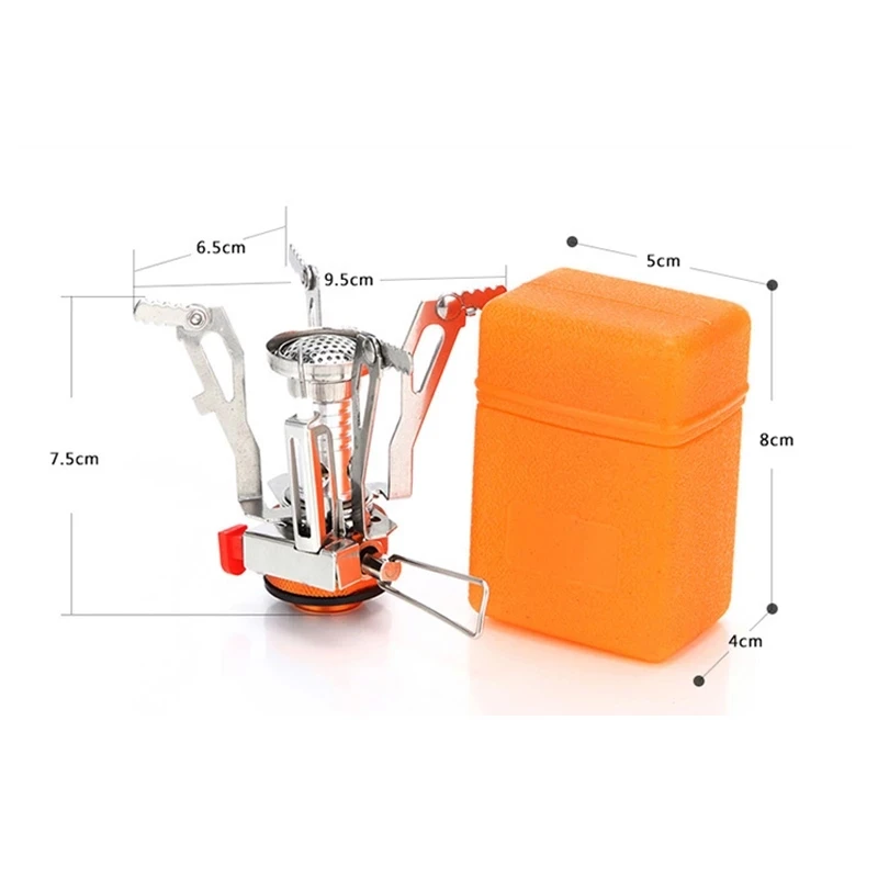 Backpacking Stove Portable Camping Stove with Piezo Ignition Stable Supports Ultralight Stove for Camping Hiking Cooking
Backpacking Stove Portable Camping Stove with Piezo Ignition Stable Supports Ultralight Stove for Camping Hiking Cooking
