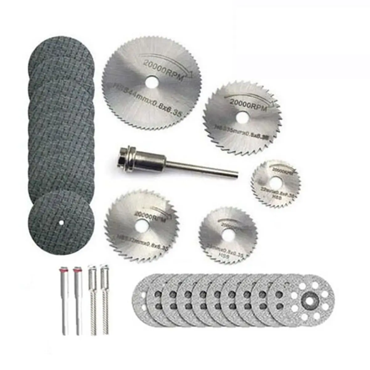 30/32/40/44Pcs Mini Circular Saw Blade Set Resin Wheels Diamond Wood Cutting Discs Rotary Tool Accessories 
30/32/40/44Pcs Mini Circular Saw Blade Set Resin Wheels Diamond Wood Cutting Discs Rotary Tool Accessories