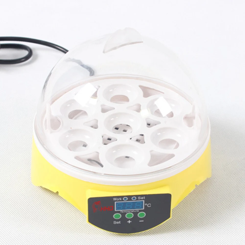 Mini Hatching Machine Eggs Rack Automatic Intelligent Temperature Control 7 Egg Incubator Poultry Incubator Farm Animal Supplies
Mini Hatching Machine Eggs Rack Automatic Intelligent Temperature Control 7 Egg Incubator Poultry Incubator Farm Animal Supplies