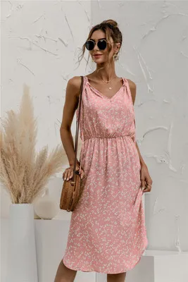 Elegant Female Sleeveless V-neck Suspender Lace-up Split Dress Elastic High Waist Banquet Party Fashion Dresses For Women 2021
Elegant Female Sleeveless V-neck Suspender Lace-up Split Dress Elastic High Waist Banquet Party Fashion Dresses For Women 2021