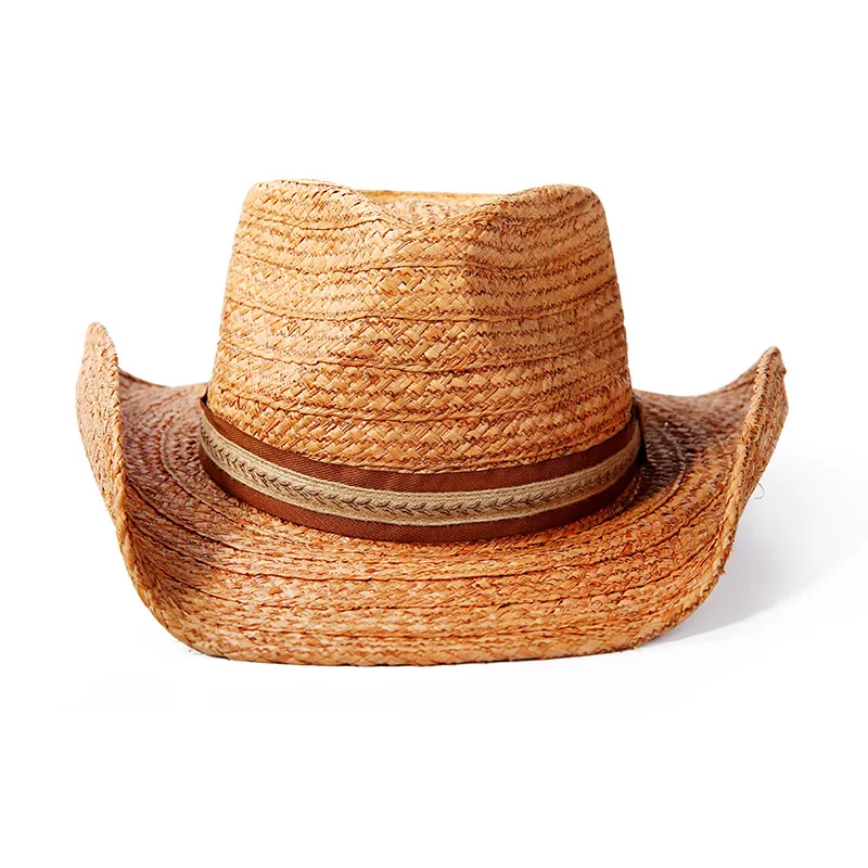 Male fedora hat summer sun hats women handmade raffia straw trilby cap beach Men Plus size Cowboy Hat 56-58cm 58-60cm above 60cm
Male fedora hat summer sun hats women handmade raffia straw trilby cap beach Men Plus size Cowboy Hat 56-58cm 58-60cm above 60cm