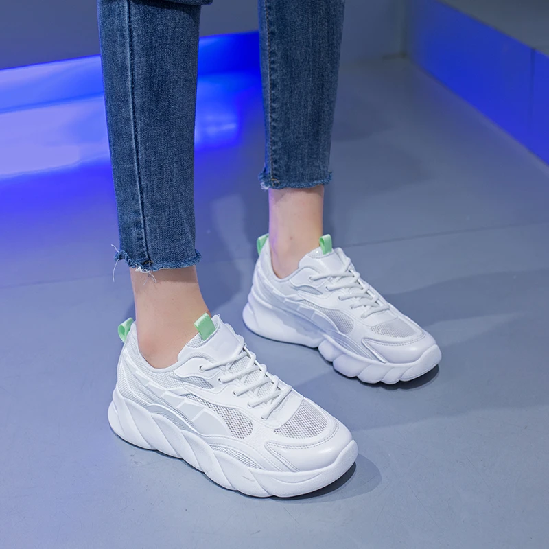 Women Breathable Mesh Platform Sneakers Casual Vulcanized Shoes Flat Summer 2021
Women Breathable Mesh Platform Sneakers Casual Vulcanized Shoes Flat Summer 2021