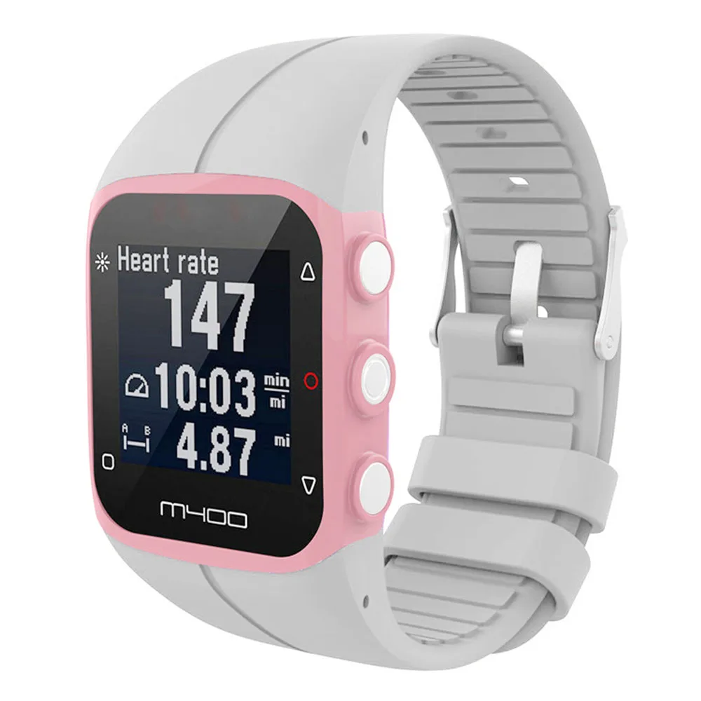 Силиконовый браслет hero iand для Polar M400 M430 GPS спортивные Смарт часы сменный Браслет с