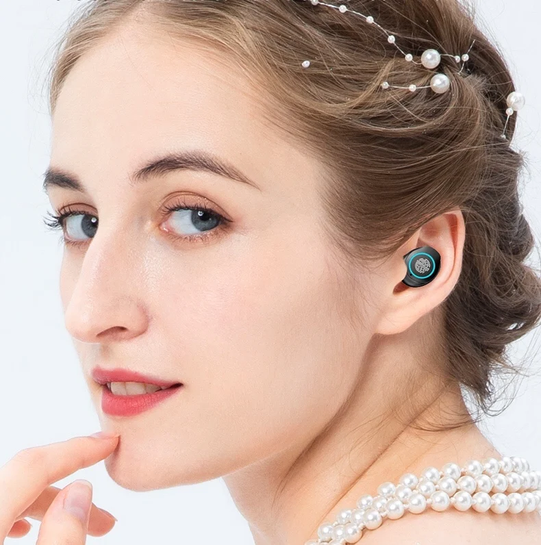 TWS Bluetooth 5.1 Earphones IPX7 Waterproof Wireless Headphone LED Sports HIFI Earbuds Headsets With Microphone
TWS Bluetooth 5.1 Earphones IPX7 Waterproof Wireless Headphone LED Sports HIFI Earbuds Headsets With Microphone