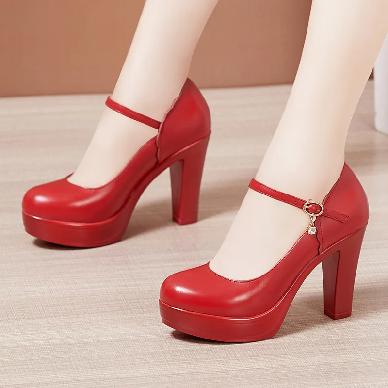 Ankle Strap Platform Women's High Heels Shoes Sexy Luxury Black Heels Pumps Fashion Office Party Wedding Shoes Woman Ladies
Ankle Strap Platform Women's High Heels Shoes Sexy Luxury Black Heels Pumps Fashion Office Party Wedding Shoes Woman Ladies